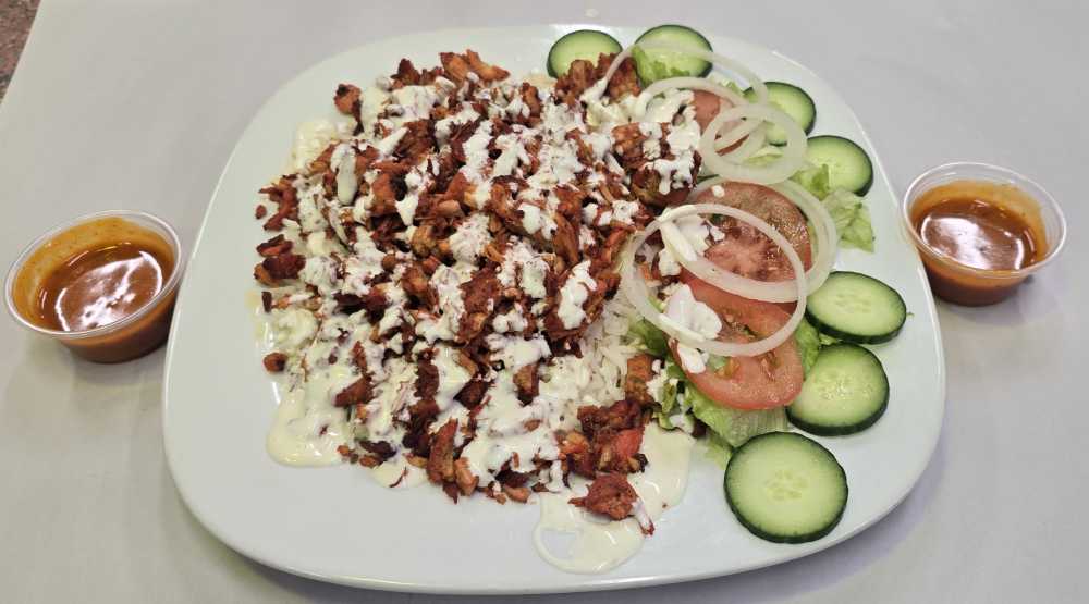 Halal (Rice & Shawarma)